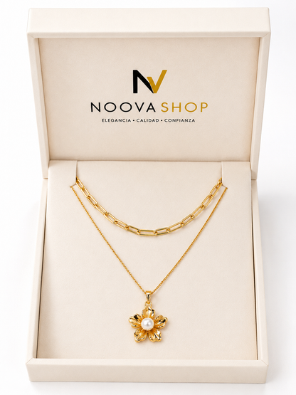 Collar Fleur de Perle Royale