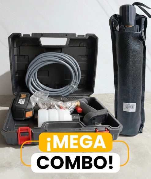 COMBO 4  HIDROLAVADORA + SOMBRILLA
