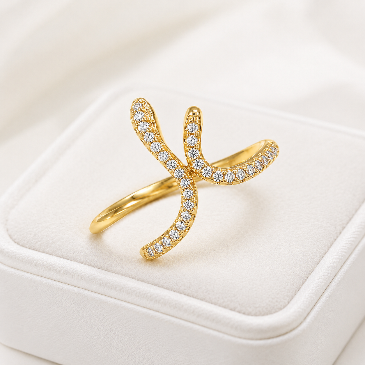 Anillo Diamante Serpentina