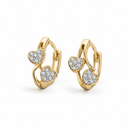 Aretes Corazón Aurora