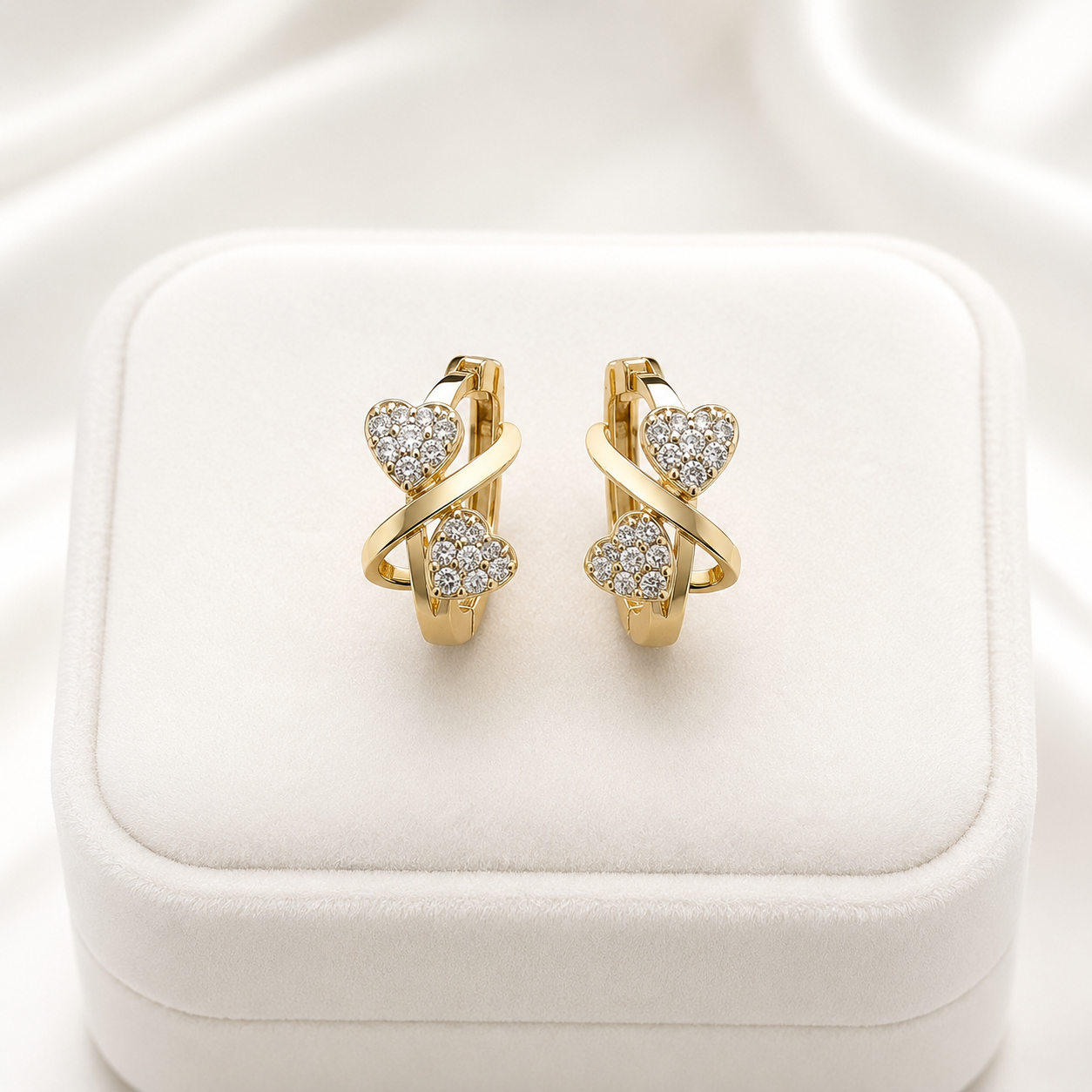 Aretes Corazón Aurora