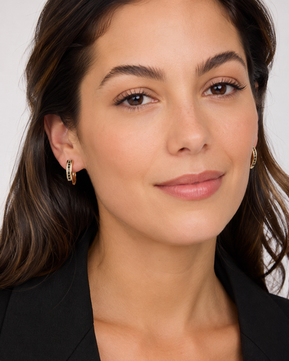 Aretes Soberano Noir