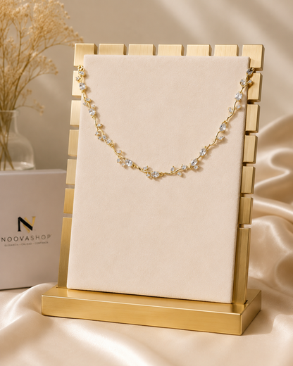 Collar Lirio de Cristal