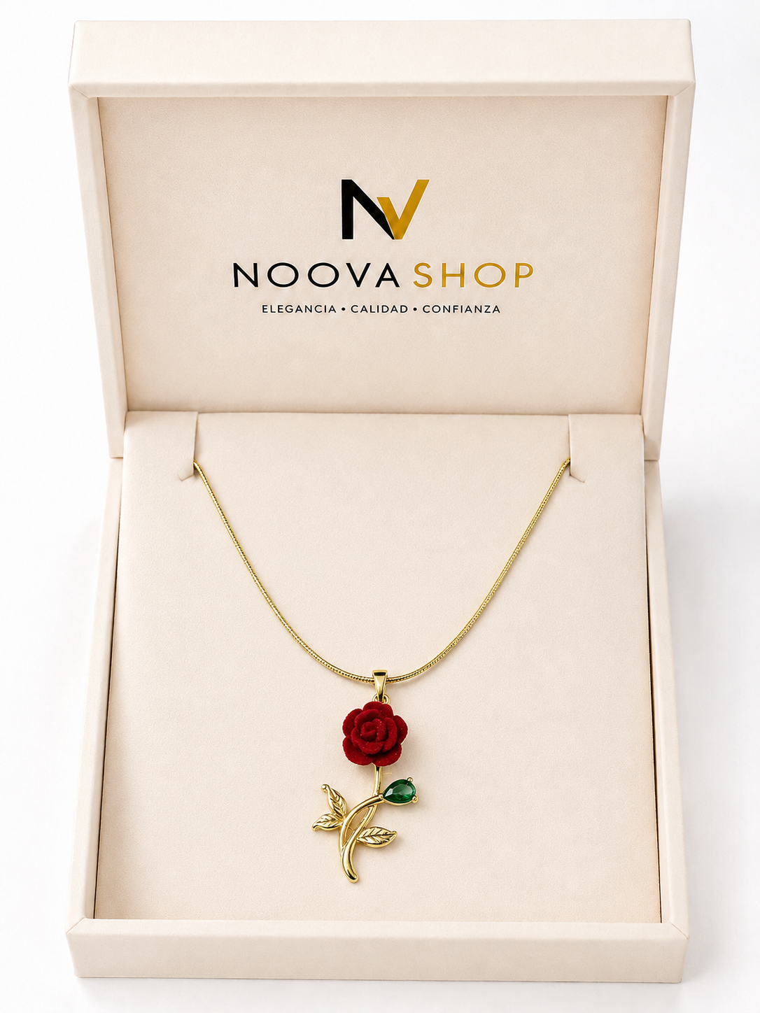 Collar Rosa Eterna