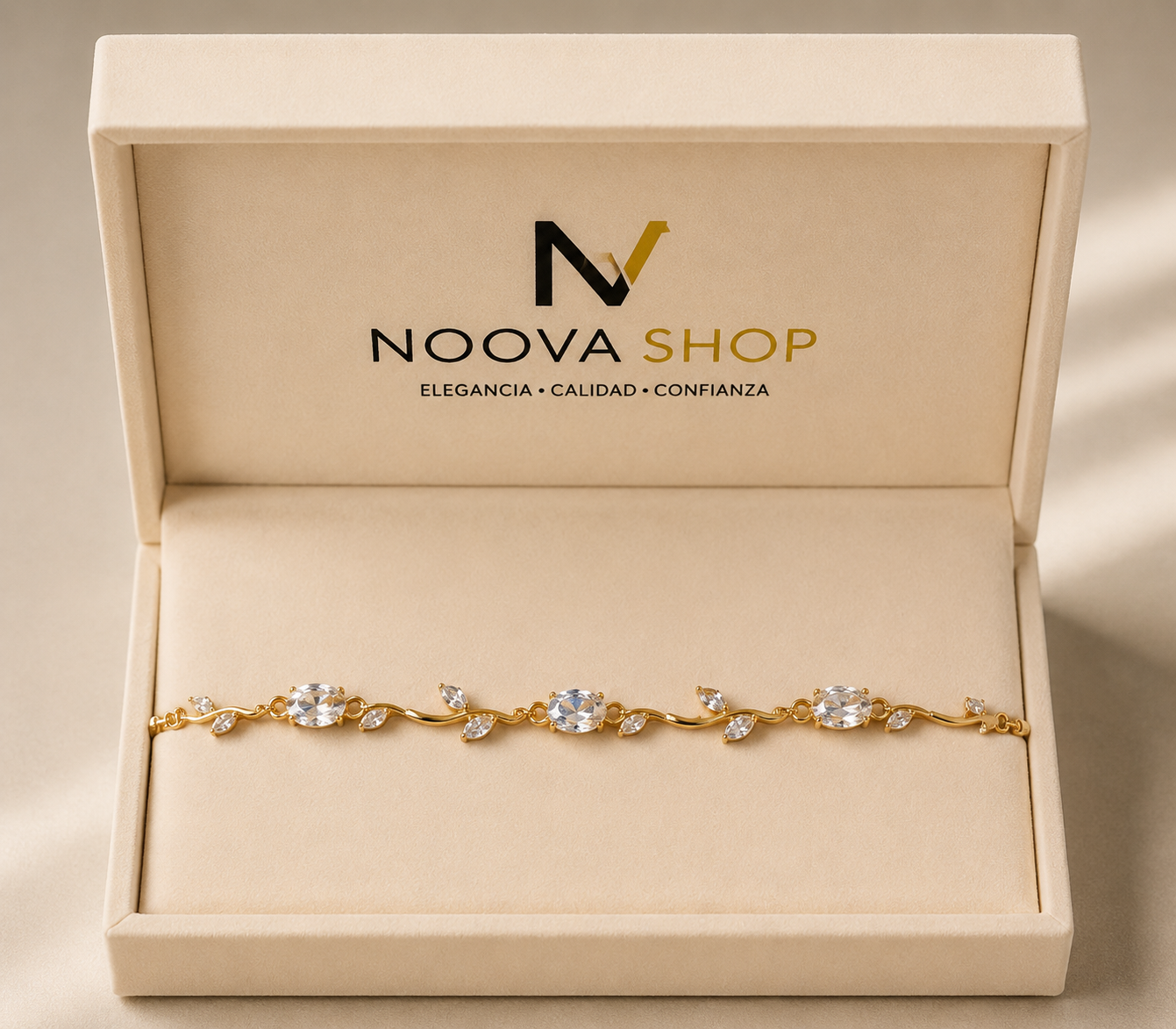 Pulsera Tulipán de Cristal