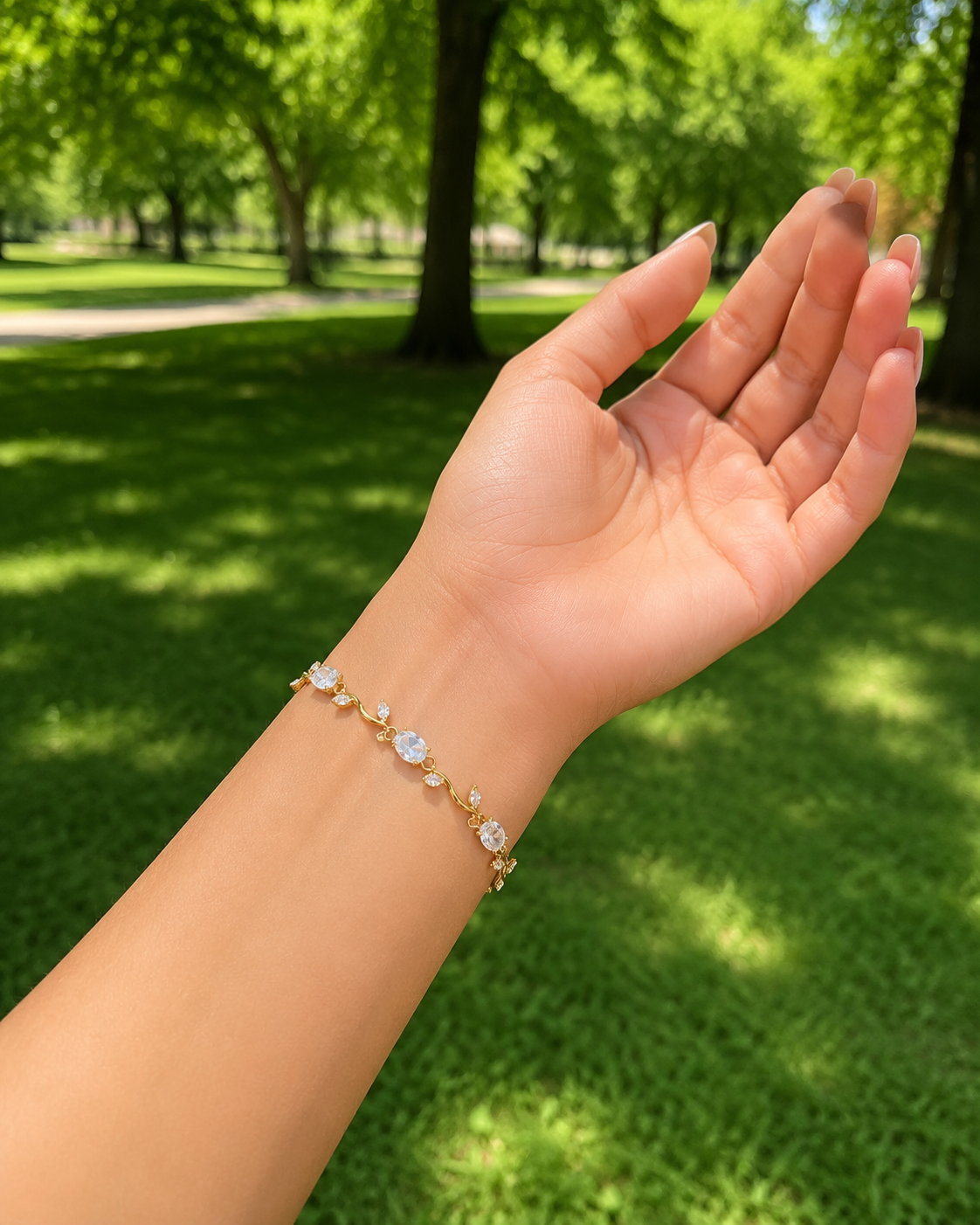 Pulsera Tulipán de Cristal