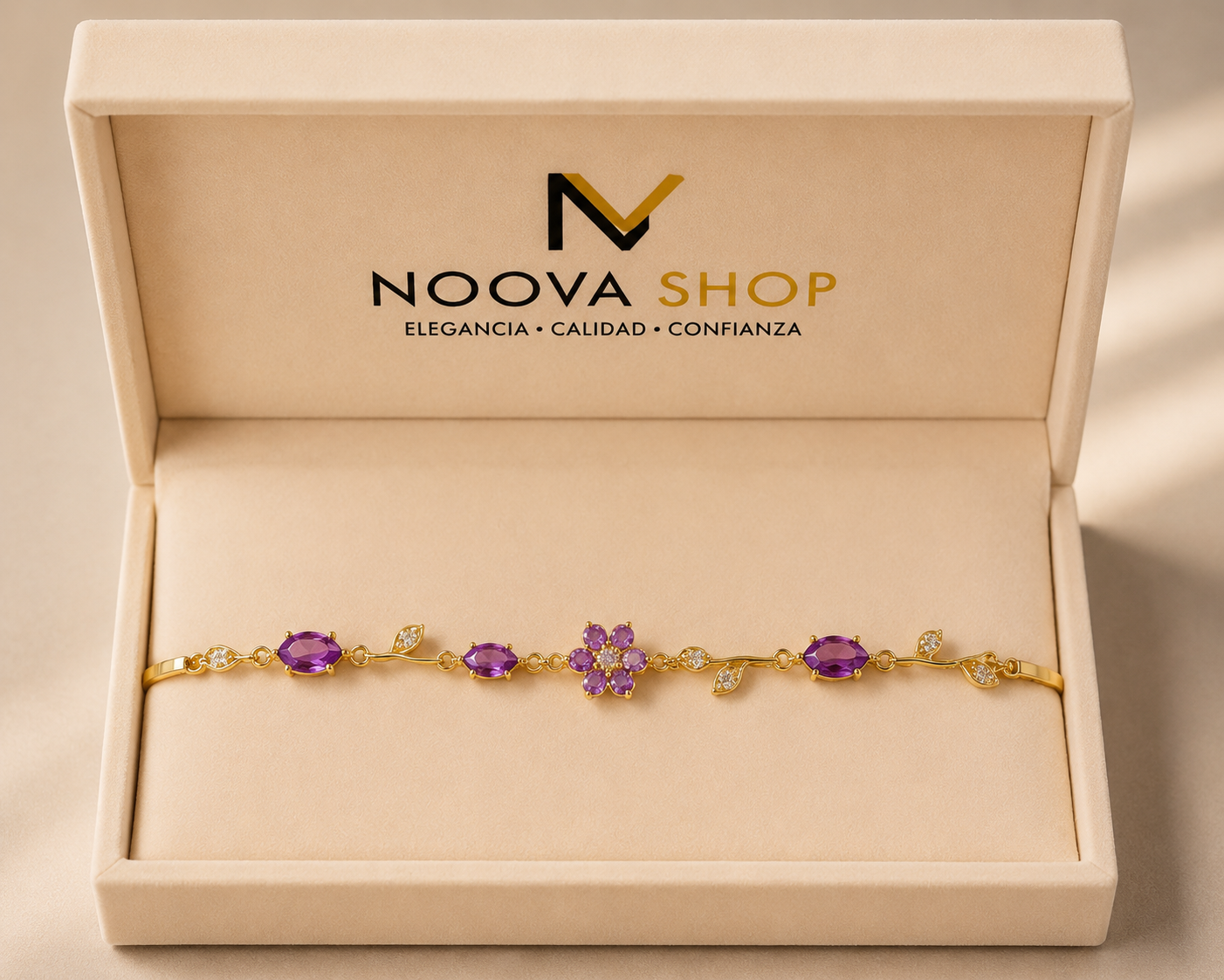 Pulsera Orquídeas