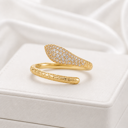 Anillo Serpiente Diamante Éternelle
